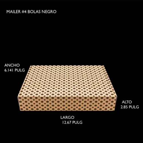 MAILER #4 BOLAS NEGRO