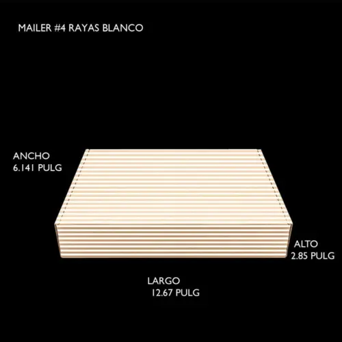 MAILER #4 RAYAS BLANCO