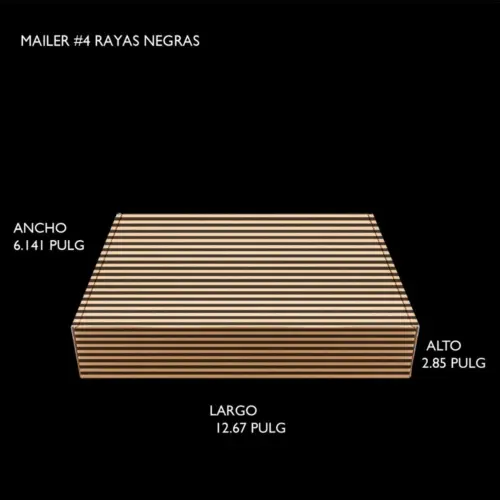 MAILER #4 RAYAS NEGRAS